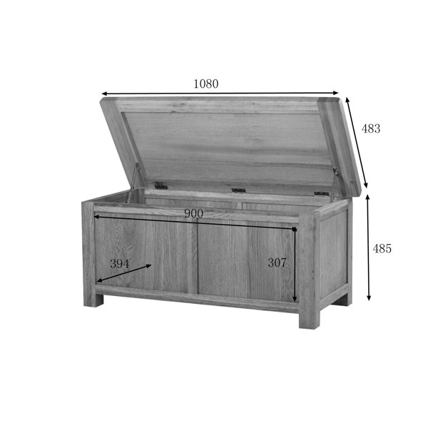 Gracie Oaks Large Blanket Box Wayfair.co.uk